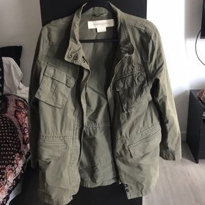 Army green jacket